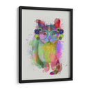 Cat Rainbow Splash 6 - Fab Funky | Cuadro decorativo de Canvas Lab