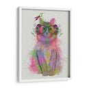 Cat Rainbow Splash 8 - Fab Funky | Cuadro decorativo de Canvas Lab