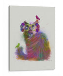 Cat Rainbow Splash 9 - Fab Funky | Cuadro decorativo de Canvas Lab