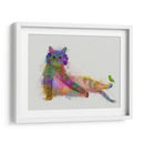 Cat Rainbow Splash 10 - Fab Funky | Cuadro decorativo de Canvas Lab