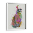 Cat Rainbow Splash 11 - Fab Funky | Cuadro decorativo de Canvas Lab