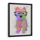 Salpicaduras De Arco Iris De West Highland Terrier - Fab Funky | Cuadro decorativo de Canvas Lab