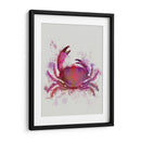 Cangrejo 1 Salpicaduras De Arco Iris Rosa - Fab Funky | Cuadro decorativo de Canvas Lab