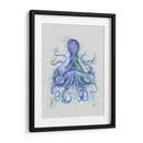 Octopus Rainbow Splash Blue - Fab Funky | Cuadro decorativo de Canvas Lab