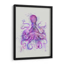 Octopus Rainbow Splash Pink - Fab Funky | Cuadro decorativo de Canvas Lab