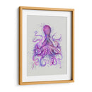 Octopus Rainbow Splash Pink - Fab Funky | Cuadro decorativo de Canvas Lab