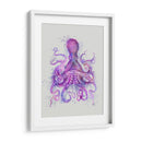 Octopus Rainbow Splash Pink - Fab Funky | Cuadro decorativo de Canvas Lab