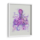 Octopus Rainbow Splash Pink - Fab Funky | Cuadro decorativo de Canvas Lab