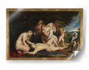 La muerte de Adonis (con Venus, Cupido y las Tres Gracias) - Peter Paul Rubens | Cuadro decorativo de Canvas Lab