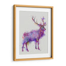 Deer 1 Rainbow Splash Pink Pink - Fab Funky | Cuadro decorativo de Canvas Lab