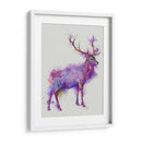 Deer 1 Rainbow Splash Pink Pink - Fab Funky | Cuadro decorativo de Canvas Lab