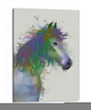 Retrato De Caballo 1 Splash Del Arco Iris - Fab Funky | Cuadro decorativo de Canvas Lab