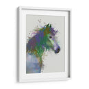Retrato De Caballo 1 Splash Del Arco Iris - Fab Funky | Cuadro decorativo de Canvas Lab