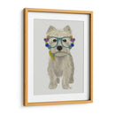 West Highland Terrier Flower Glasses - Fab Funky | Cuadro decorativo de Canvas Lab