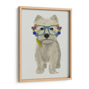 West Highland Terrier Flower Glasses - Fab Funky | Cuadro decorativo de Canvas Lab