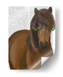 Gafas De Caballo Y Flores - Fab Funky | Cuadro decorativo de Canvas Lab