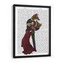 Bailarines Románticos De Zorros - Fab Funky | Cuadro decorativo de Canvas Lab
