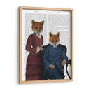 Fox Pareja Eduardianos - Fab Funky | Cuadro decorativo de Canvas Lab