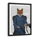 Fox Edwardian Gent, Portrtait - Fab Funky | Cuadro decorativo de Canvas Lab
