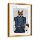 Fox Edwardian Gent, Portrtait - Fab Funky | Cuadro decorativo de Canvas Lab