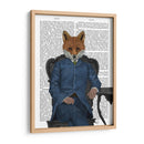 Fox Edwardian Gent, Portrtait - Fab Funky | Cuadro decorativo de Canvas Lab