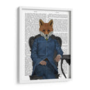 Fox Edwardian Gent, Portrtait - Fab Funky | Cuadro decorativo de Canvas Lab