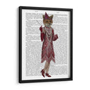 Fox Lady 1920S Flapper - Fab Funky | Cuadro decorativo de Canvas Lab