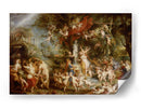 El banquete de Venus - Peter Paul Rubens | Cuadro decorativo de Canvas Lab