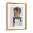 Princesa Pug En Silla - Fab Funky | Cuadro decorativo de Canvas Lab