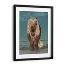 Caballo Marrón Caballo Con Campanas, Llena - Fab Funky | Cuadro decorativo de Canvas Lab