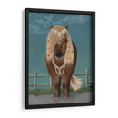 Caballo Marrón Caballo Con Campanas, Llena - Fab Funky | Cuadro decorativo de Canvas Lab