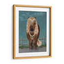 Caballo Marrón Caballo Con Campanas, Llena - Fab Funky | Cuadro decorativo de Canvas Lab