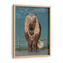 Caballo Marrón Caballo Con Campanas, Llena - Fab Funky | Cuadro decorativo de Canvas Lab