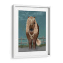 Caballo Marrón Caballo Con Campanas, Llena - Fab Funky | Cuadro decorativo de Canvas Lab