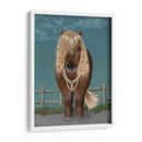 Caballo Marrón Caballo Con Campanas, Llena - Fab Funky | Cuadro decorativo de Canvas Lab