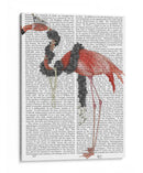 Flamenco Y Perlas, Llenas. - Fab Funky | Cuadro decorativo de Canvas Lab