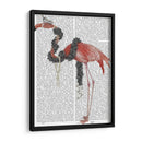 Flamenco Y Perlas, Llenas. - Fab Funky | Cuadro decorativo de Canvas Lab