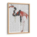 Flamenco Y Perlas, Llenas. - Fab Funky | Cuadro decorativo de Canvas Lab