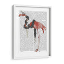 Flamenco Y Perlas, Llenas. - Fab Funky | Cuadro decorativo de Canvas Lab