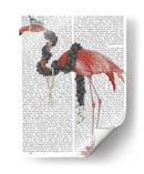 Flamenco Y Perlas, Llenas. - Fab Funky | Cuadro decorativo de Canvas Lab