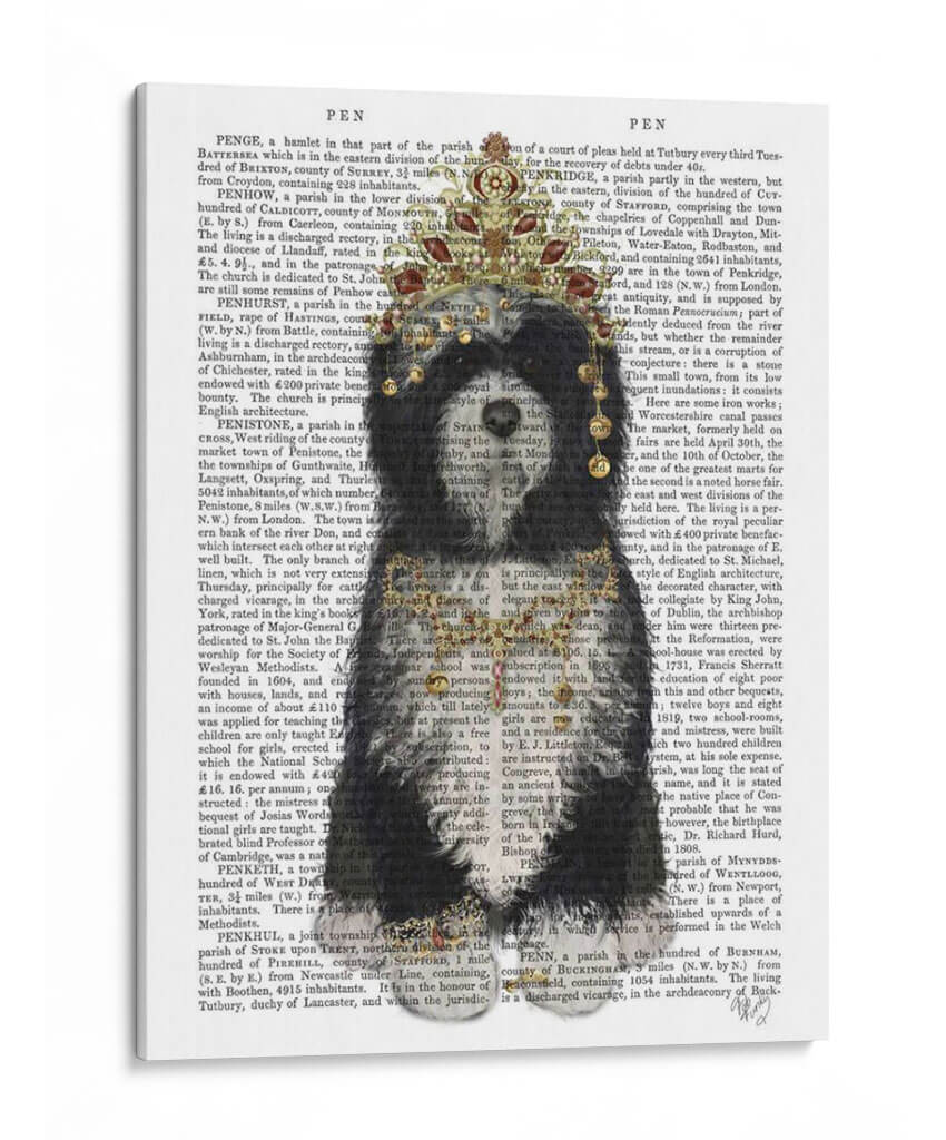 Tibetano Tibetano - Fab Funky | Cuadro decorativo de Canvas Lab