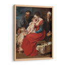 La Sagrada Familia con Santos Isabel y Juan Bautista - Peter Paul Rubens | Cuadro decorativo de Canvas Lab
