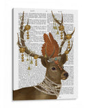 Ciervos Con Campanas De Oro - Fab Funky | Cuadro decorativo de Canvas Lab