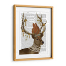 Ciervos Con Campanas De Oro - Fab Funky | Cuadro decorativo de Canvas Lab