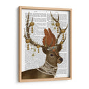 Ciervos Con Campanas De Oro - Fab Funky | Cuadro decorativo de Canvas Lab