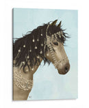 Horse Buckskin Con Brida Enjoyada - Fab Funky | Cuadro decorativo de Canvas Lab