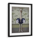 Avestruz Y Perlas, Llenas - Fab Funky | Cuadro decorativo de Canvas Lab