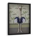 Avestruz Y Perlas, Llenas - Fab Funky | Cuadro decorativo de Canvas Lab