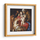 La Sagrada Familia con Santa Isabel, San Juan y una paloma - Peter Paul Rubens | Cuadro decorativo de Canvas Lab