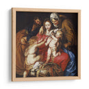 La Sagrada Familia con Santa Isabel, San Juan y una paloma - Peter Paul Rubens | Cuadro decorativo de Canvas Lab